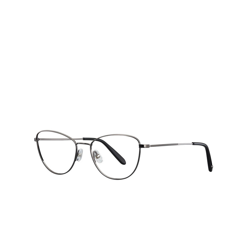 Garrett Leight OLIVE Eyeglasses GM-BK gunmetal-black - 2/3