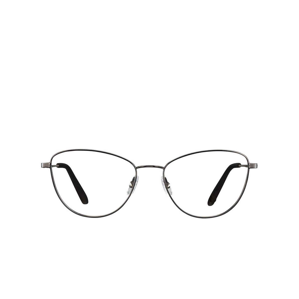 Garrett Leight OLIVE Eyeglasses GM-BK Gunmetal-Black - front view