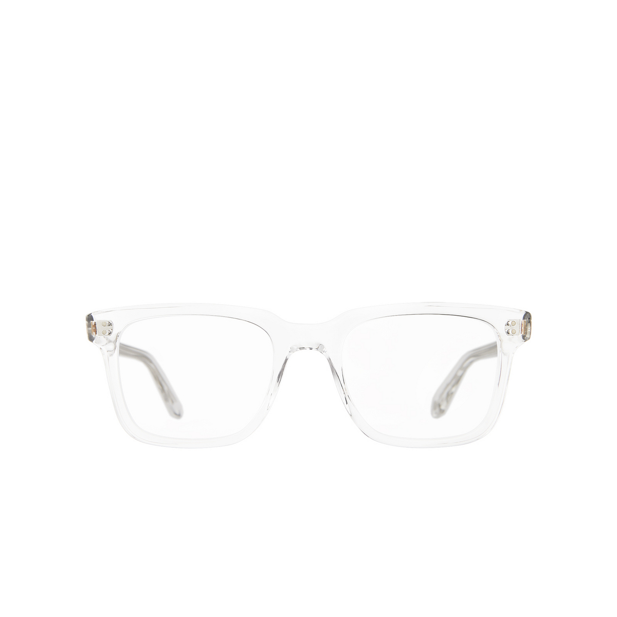 Garrett Leight PALLADIUM Eyeglasses CR Crystal - front view
