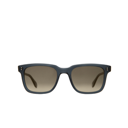 Garrett Leight® Square Sunglasses: Palladium Sun color Nvy/pog Navy/pure Olive Gradient 