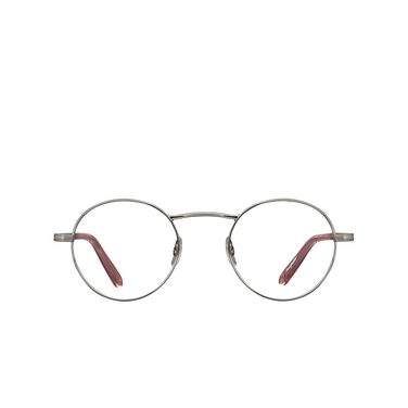 Garrett Leight PENMAR Eyeglasses BS-DER brushed silver-desert rose - front view