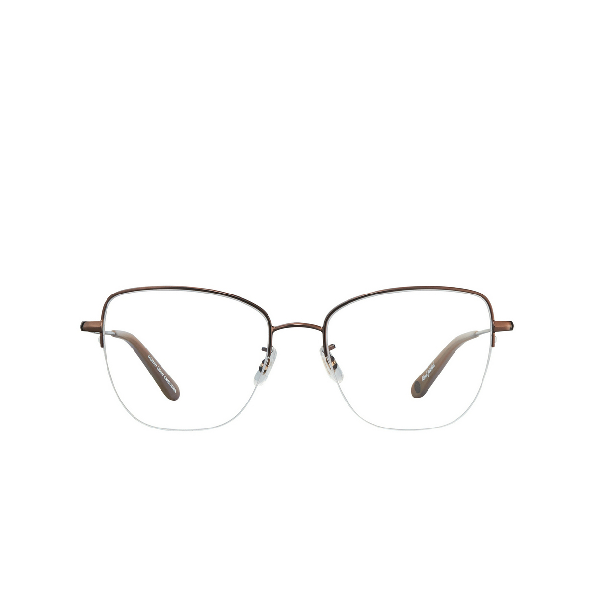 Garrett Leight PERSHING Eyeglasses AME-TI Americano-Tiramisu - front view