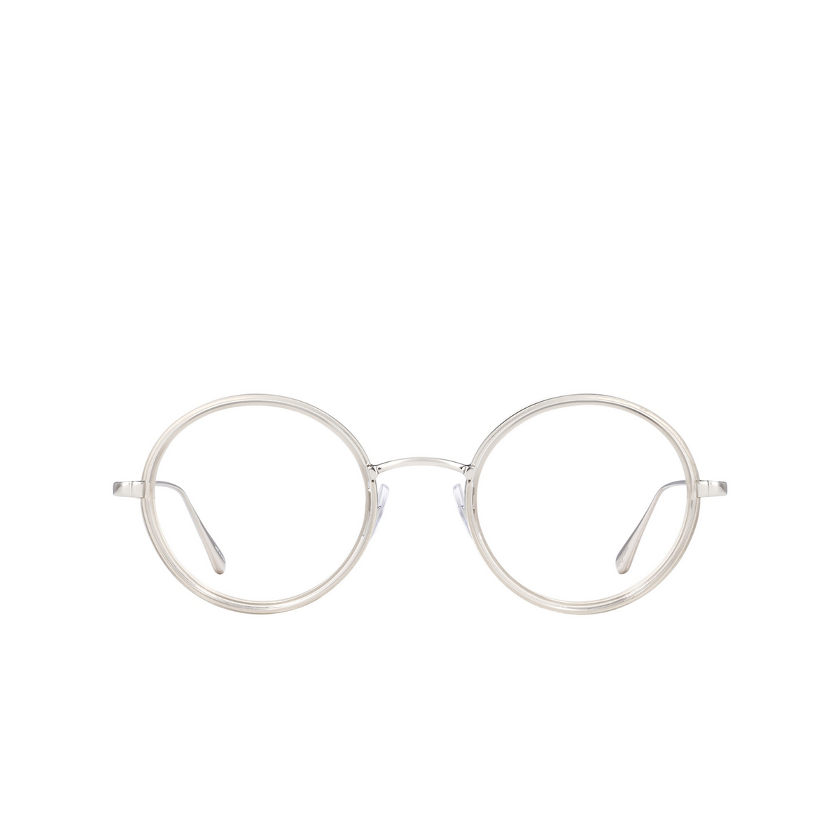 Garrett Leight PLAYA Eyeglasses LU-SV Lucite-Silver - product thumbnail 1/3