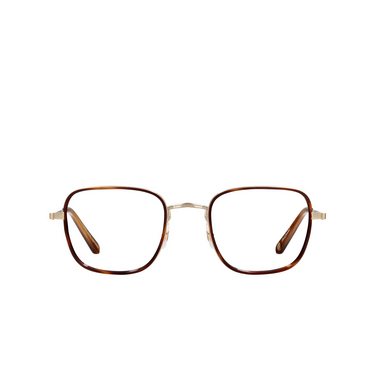 Garrett Leight PRESTON Eyeglasses MGT-G-TD marigold tortoise-gold-true demi - front view