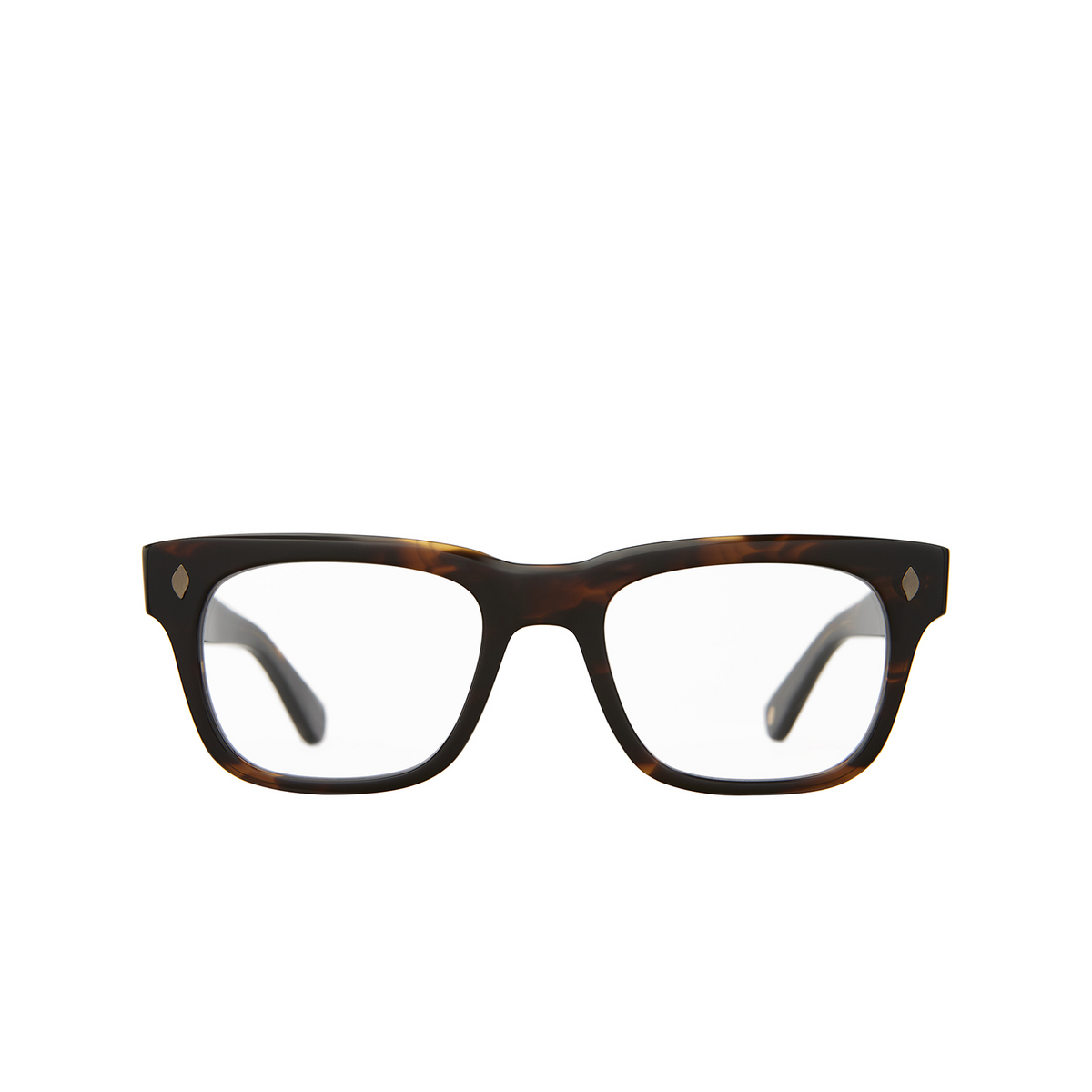 Garrett Leight TROUBADOUR Eyeglasses COFT Coffee Tortoise - 1/3