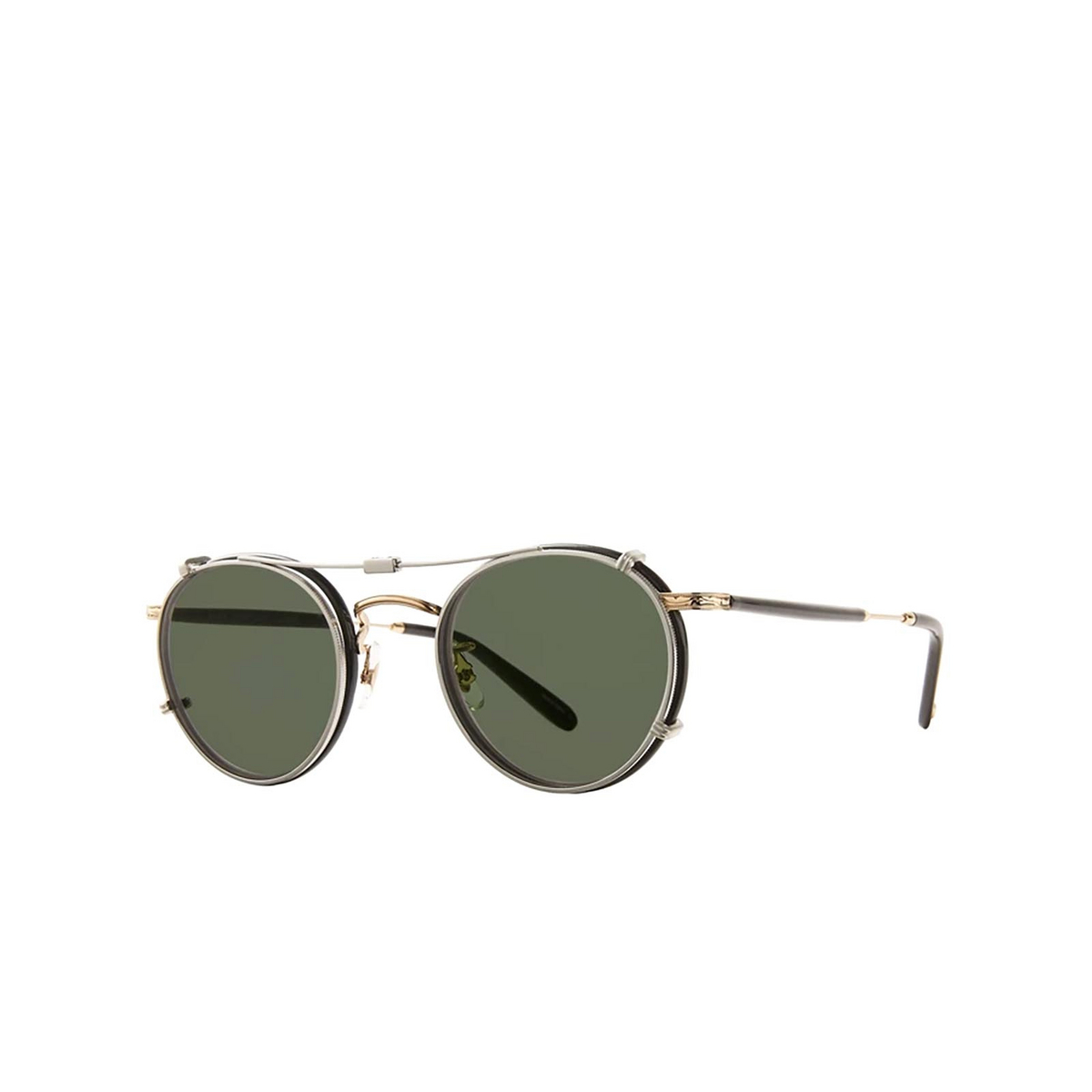 Garrett Leight WILSON CLIP S-G15 Silver S-G15 Silver - three-quarters view