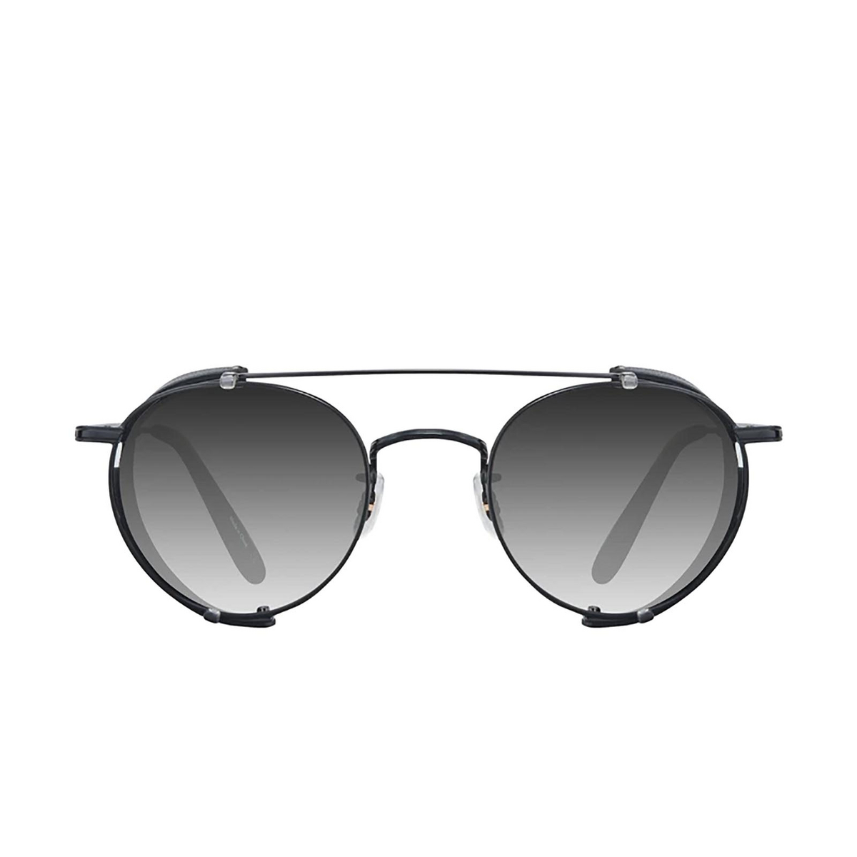 Garrett Leight WILSON M CLIP-ON SIDE SHIELD GRTL-S Granite Leather GRTL-S Granite Leather - frontale