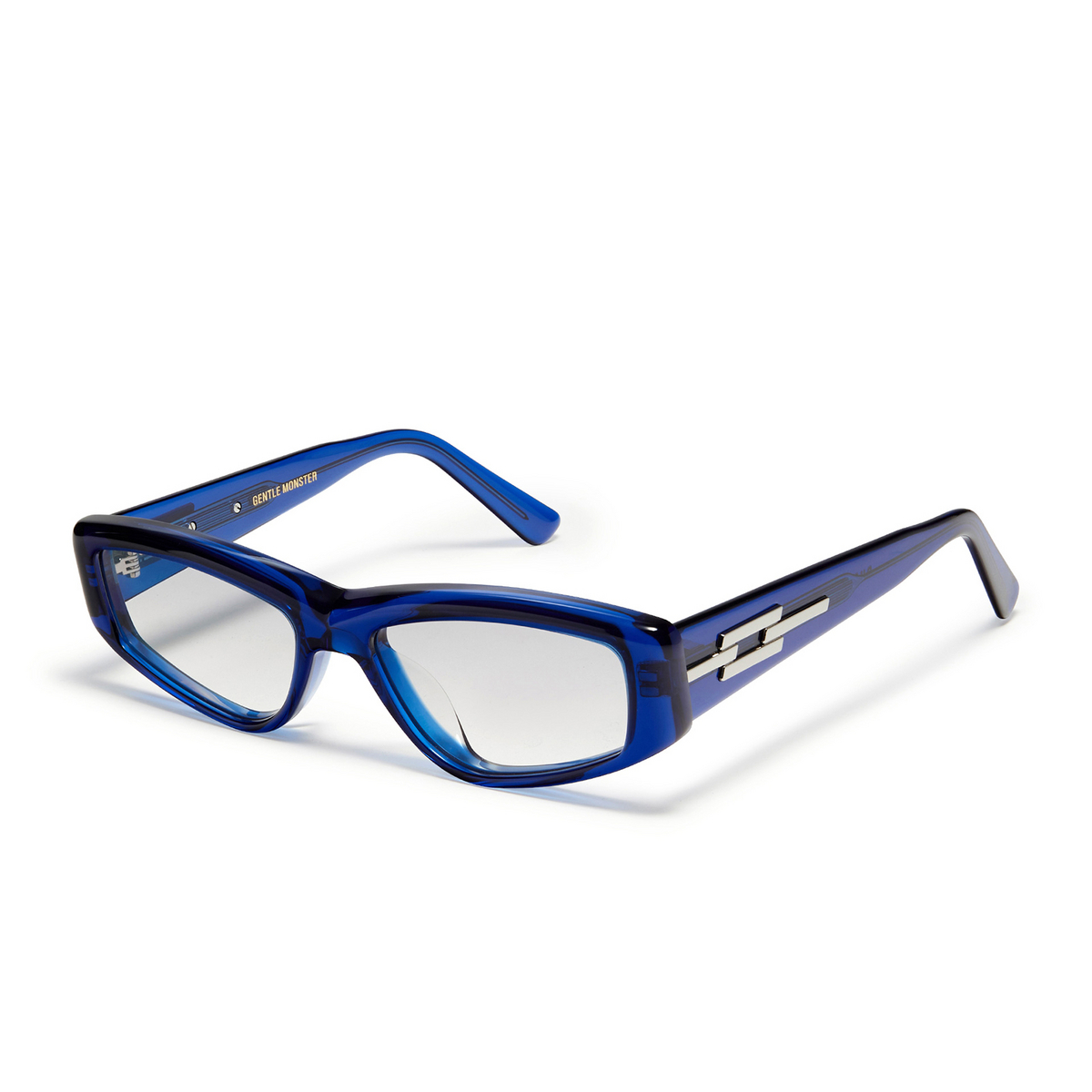 Gentle Monster DURU Sunglasses BLC3 Blue - three-quarters view