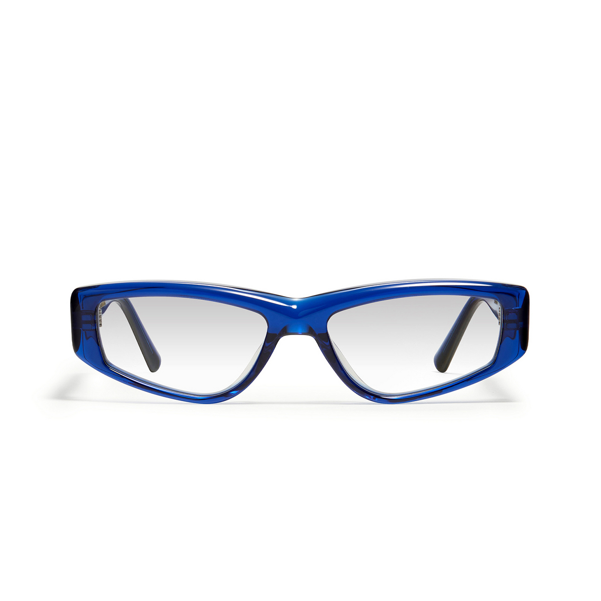 Gentle Monster® Cat-eye Sunglasses: Duru color BLC3 Blue - 1/4