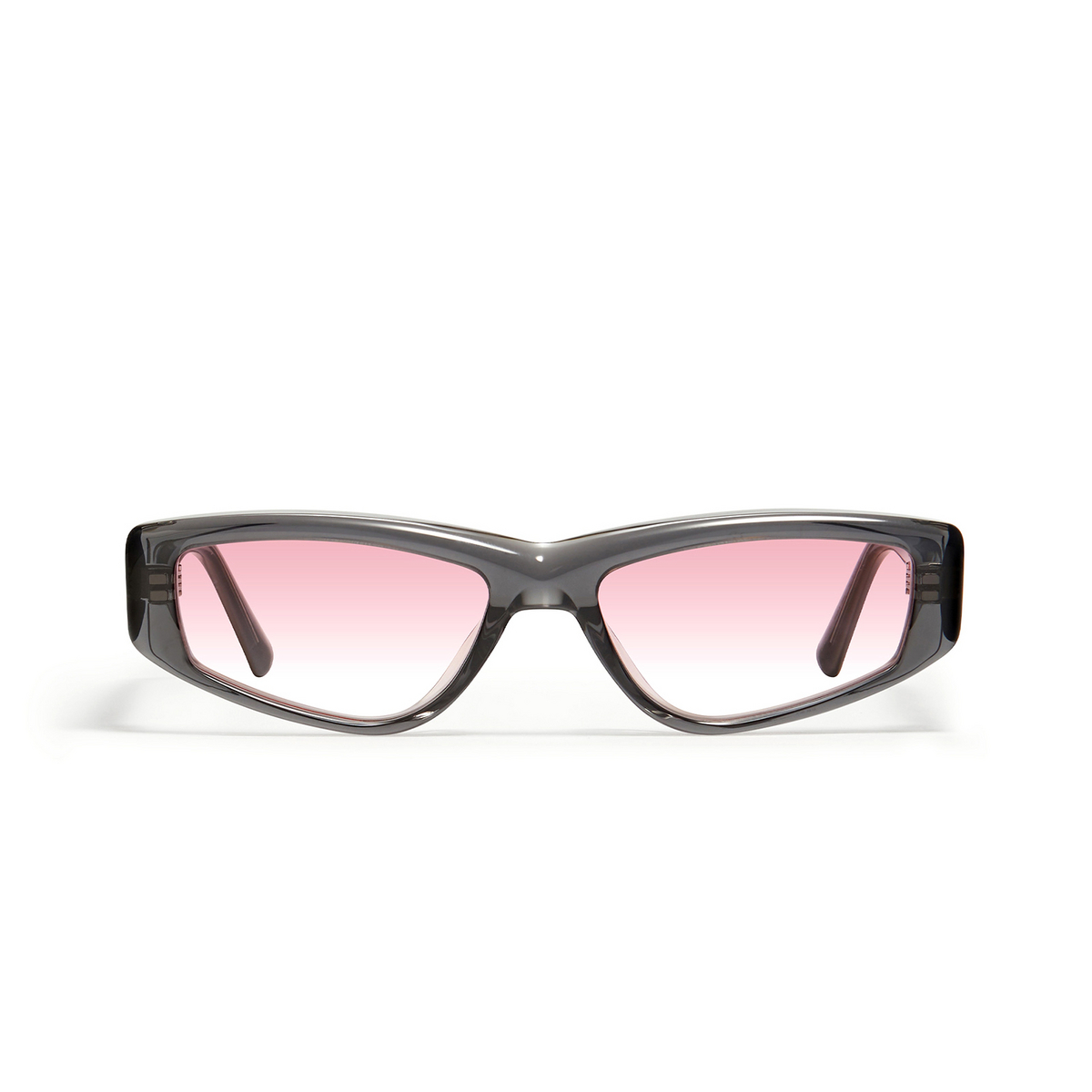 Gentle Monster® Cat-eye Sunglasses: Duru color G1 Grey - front view