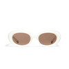 Gentle Monster EVE Sunglasses WC6 white & orange - product thumbnail 1/7