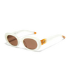 Gentle Monster EVE Sunglasses WC6 white & orange - product thumbnail 2/7