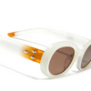 Gafas de sol Gentle Monster EVE WC6 white & orange - Miniatura del producto 3/7