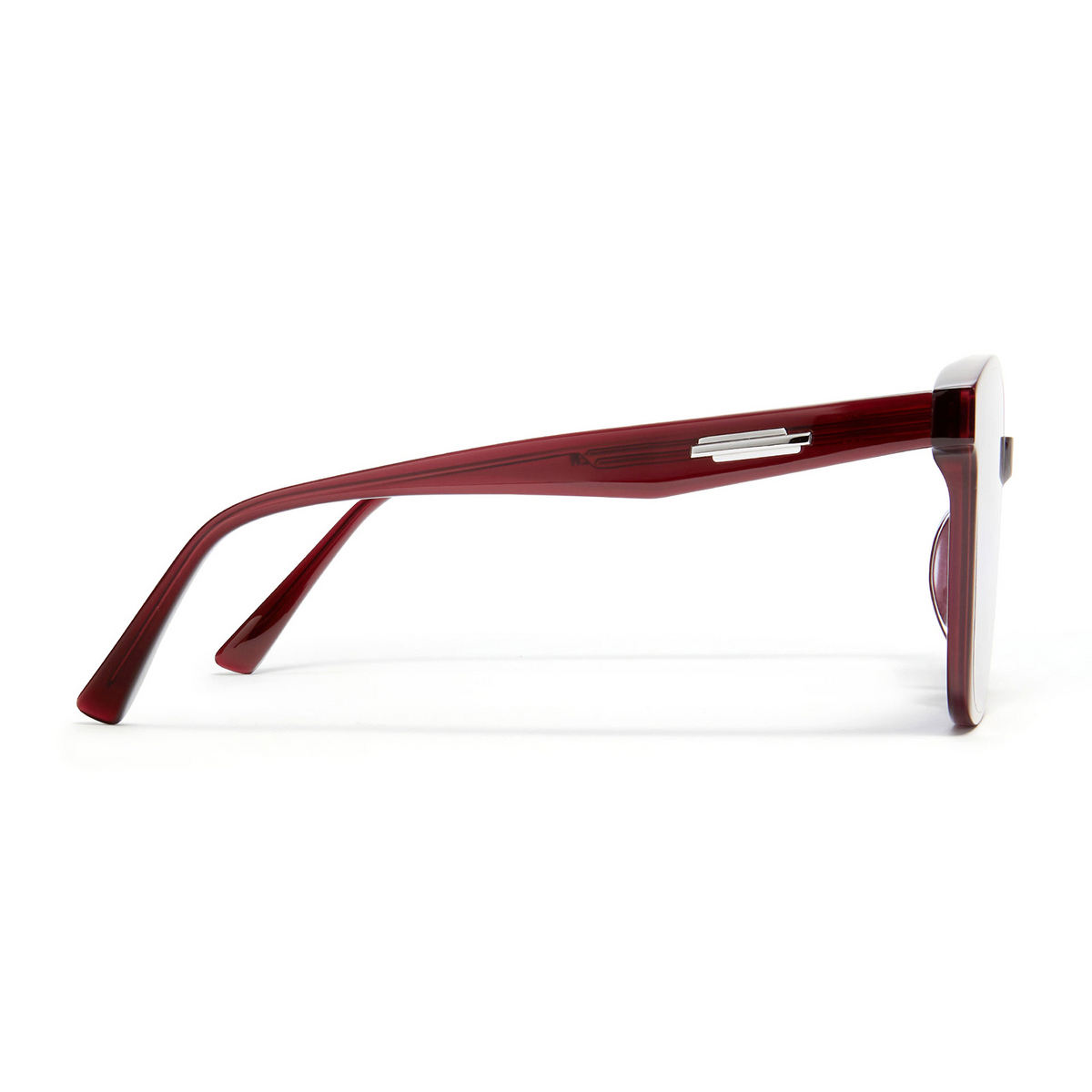 Gentle Monster® Square Sunglasses: Jackie color RC3 Red - product thumbnail 4/4