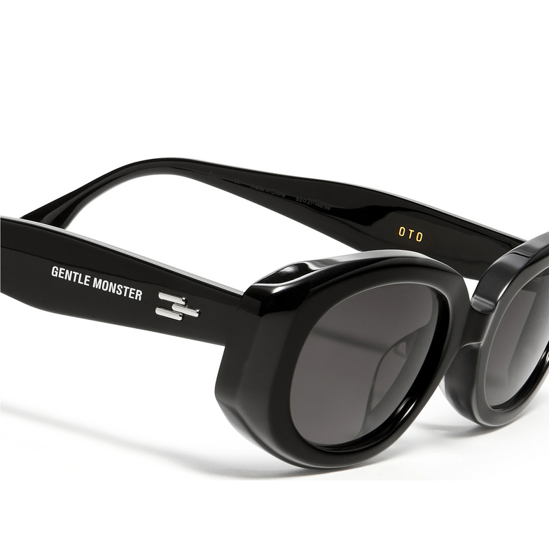 Gentle Monster OTO Sunglasses 01 black - 3/5
