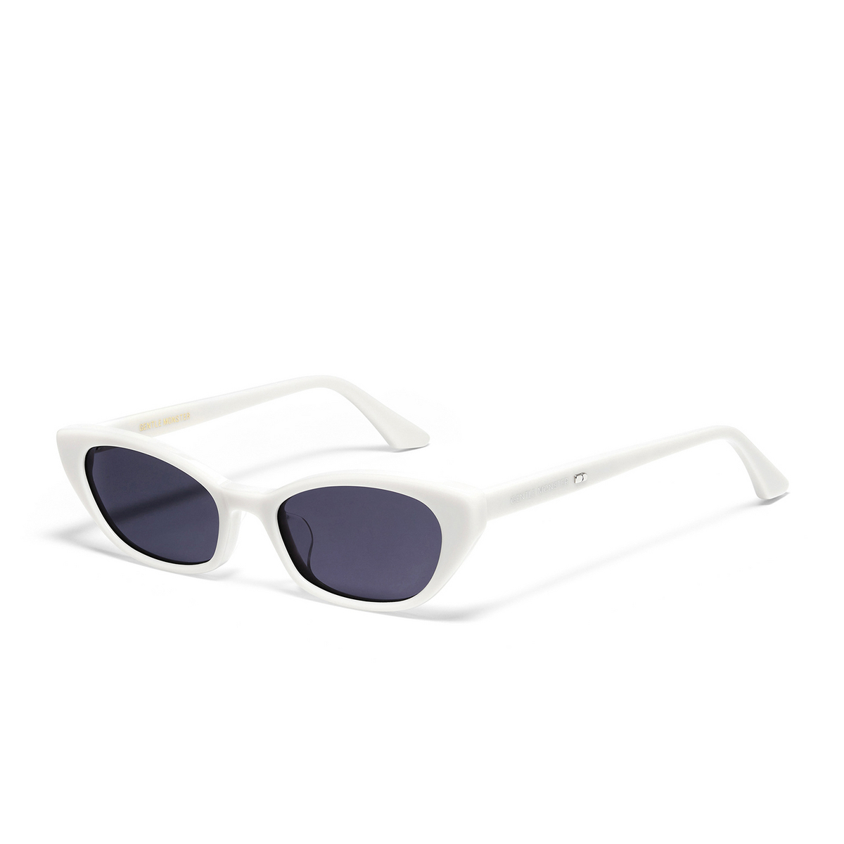 Gentle Monster PESH Sunglasses G7 Ivory - three-quarters view