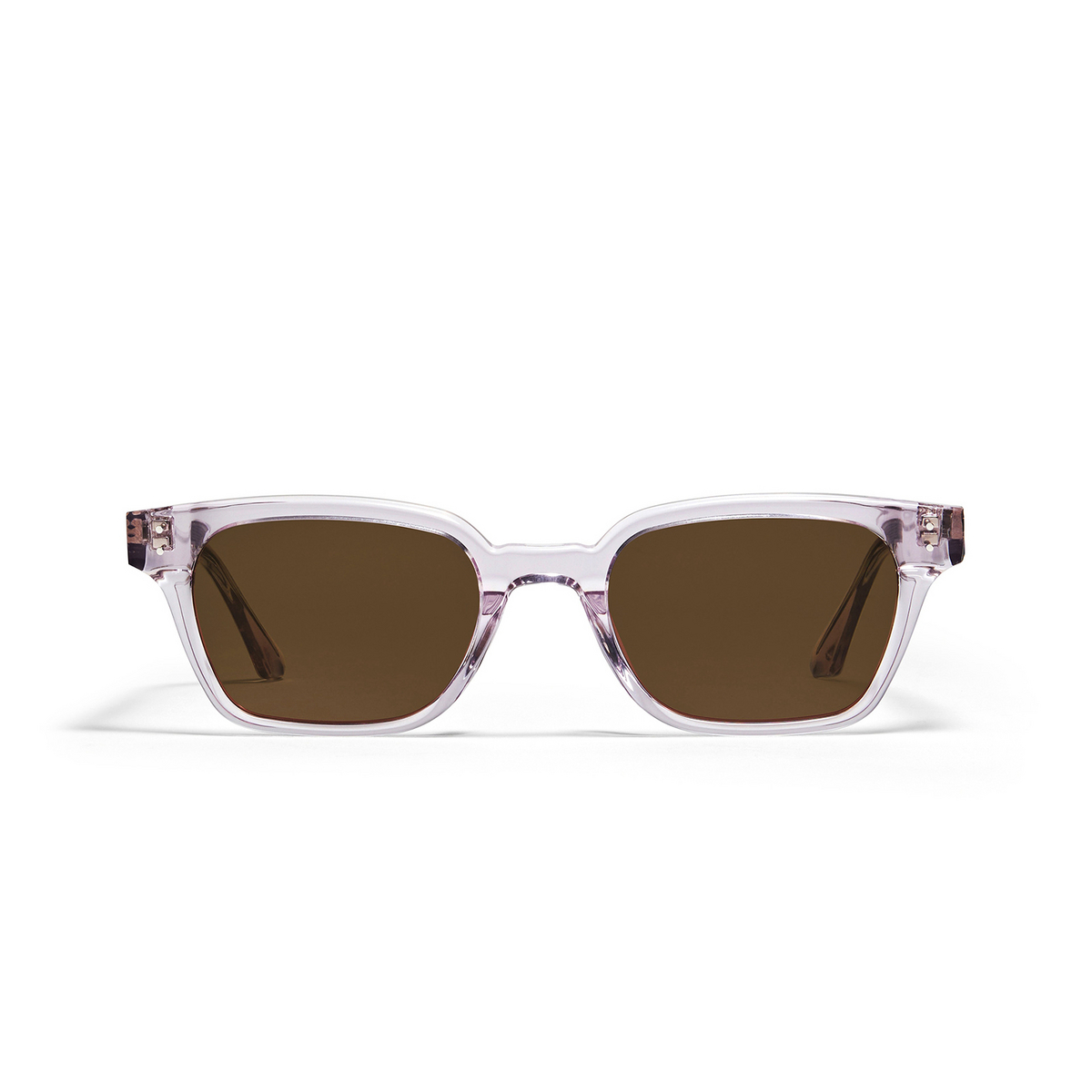 Gentle Monster® Square Sunglasses: Roudy color Violet VC1 - front view.