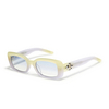 Gentle Monster THE BELL Sunglasses YVG1 yellow & violet - product thumbnail 2/7