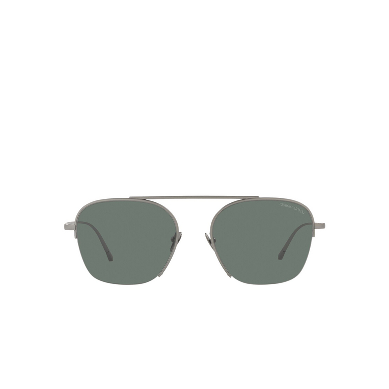 Gafas de sol Giorgio Armani AR6124 300311 matte gunmetal - 1/4
