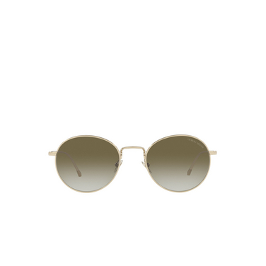 Occhiali da sole Giorgio Armani AR6125 30138E pale gold - frontale