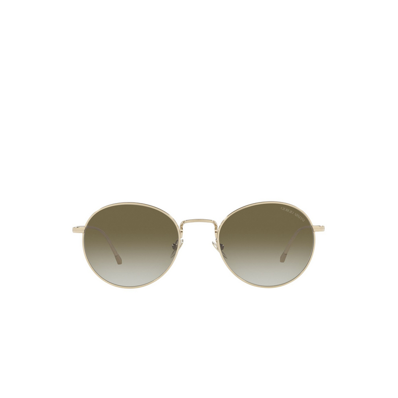 Giorgio Armani AR6125 Sonnenbrillen 30138E pale gold - 1/4