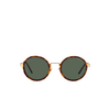 Giorgio Armani AR6133 Sunglasses 301371 pale gold/tortoise - product thumbnail 1/4
