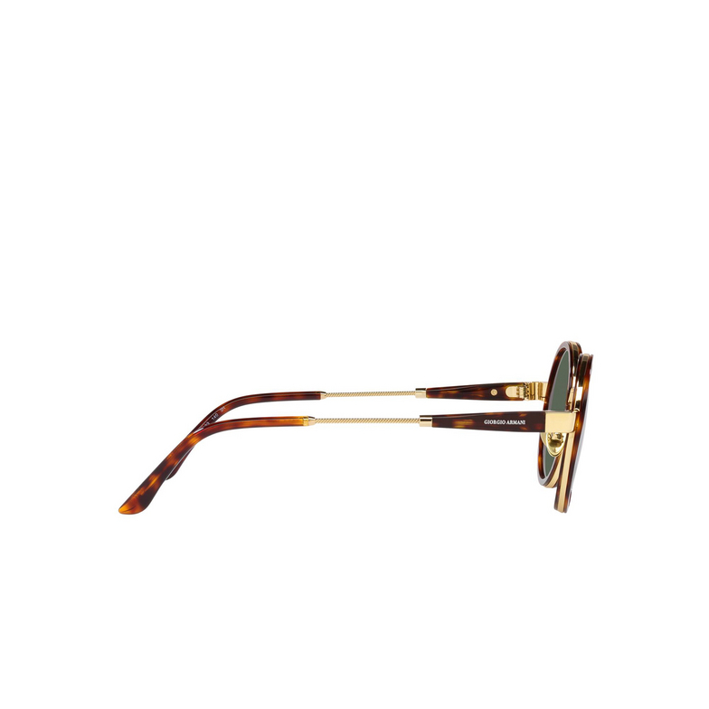 Giorgio Armani AR6133 Sunglasses 301371 pale gold/tortoise - 3/4