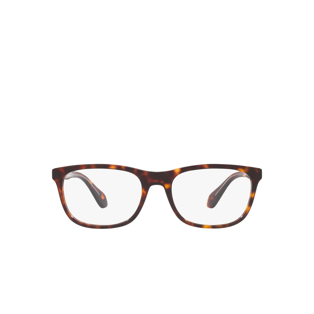 Giorgio Armani® Rectangle Eyeglasses: AR7215 color 5879 Havana - front view