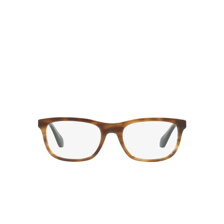 Giorgio Armani AR7215 Eyeglasses 5942 opal striped brown - 1/4