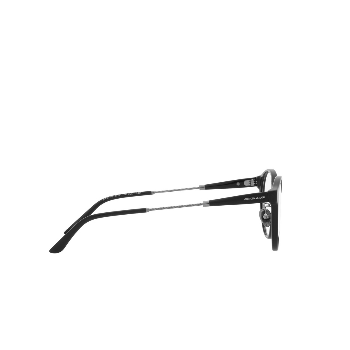 Occhiali da vista Giorgio Armani AR7218 5001 Black - anteprima prodotto 3/4