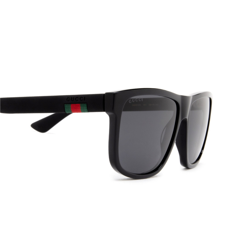 Gucci GG0010S Sunglasses 001 black - 3/5