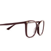 Gucci GG0026O Eyeglasses 012 burgundy - product thumbnail 3/4
