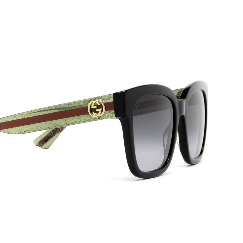 Gucci GG0034SN Sunglasses 002 black - 3/5