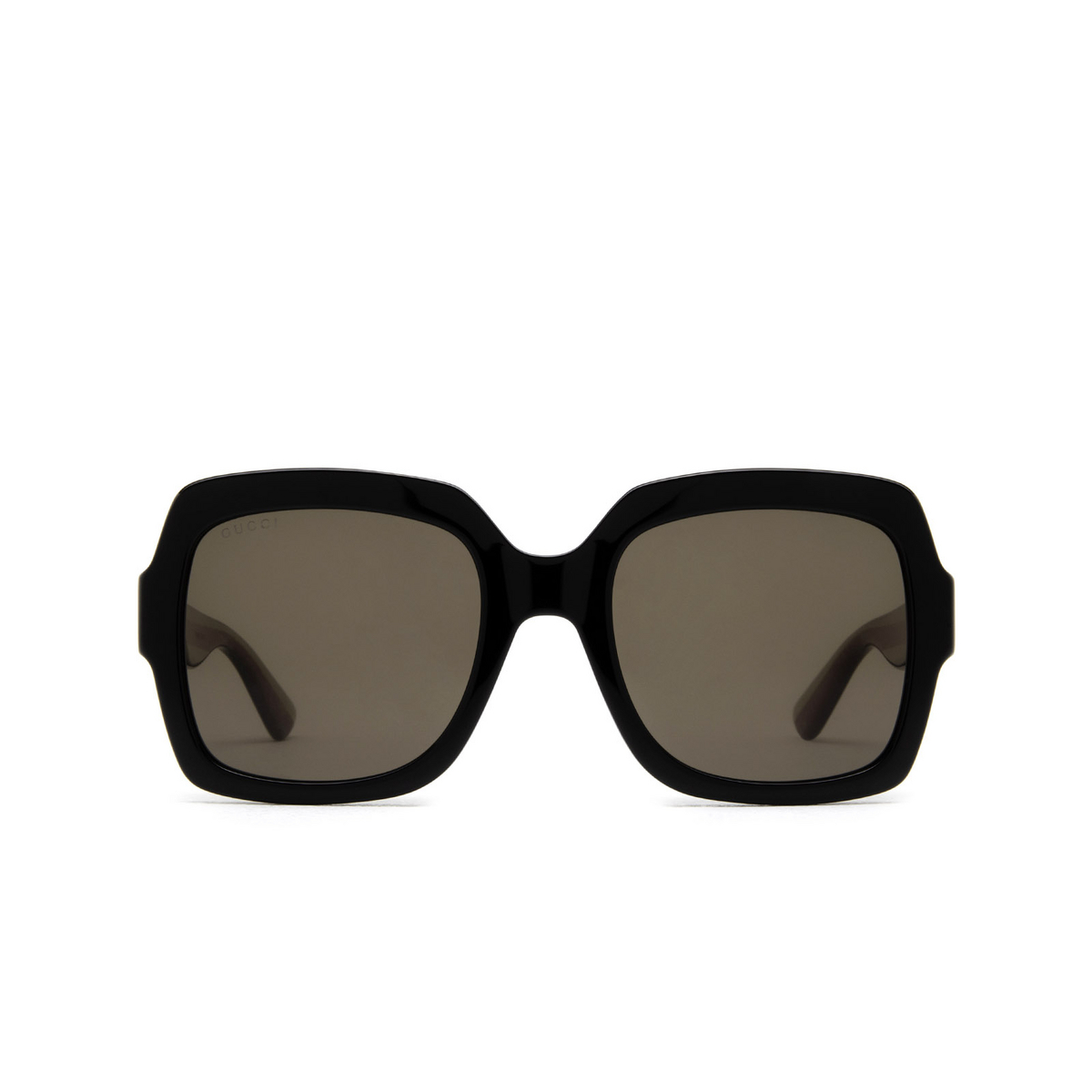 Gucci GG0036SN Sunglasses 002 Black - front view