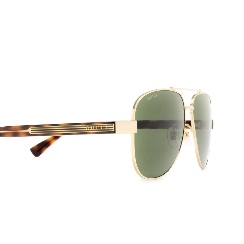 Gucci GG0528S Sunglasses 009 gold - 3/4