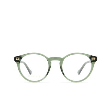 Lunettes de vue Gucci GG0738O 007 green - Vue de face