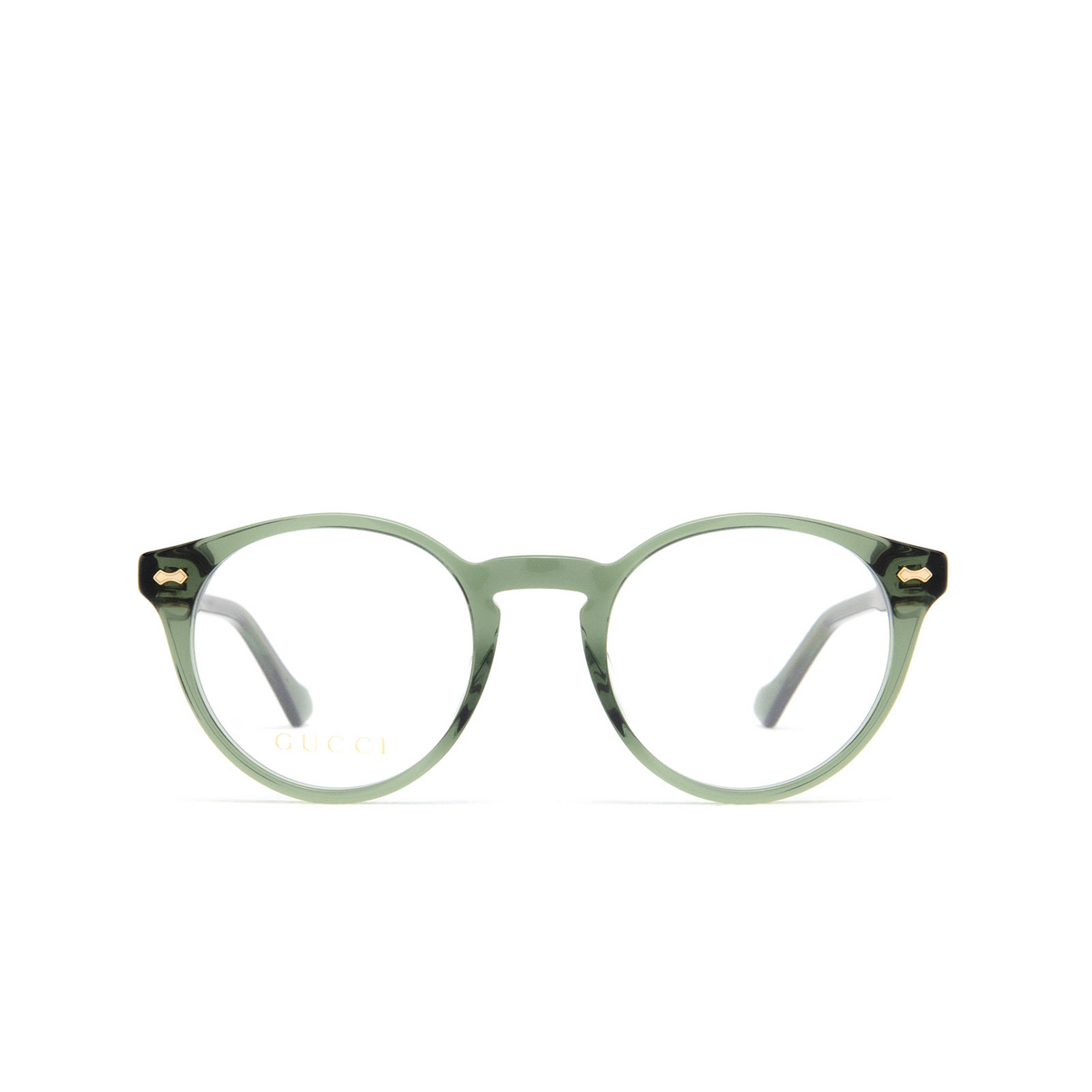 Gucci GG0738O Eyeglasses 007 Green - front view