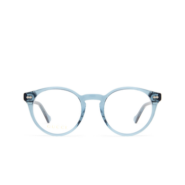 Lunettes de vue Gucci GG0738O 008 blue - Vue de face