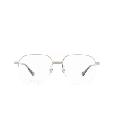 Gucci GG0745O Eyeglasses 004 silver - front view