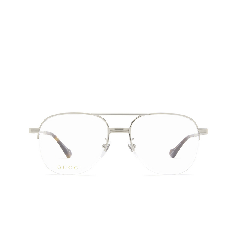 Gucci GG0745O Eyeglasses 004 silver - 1/4