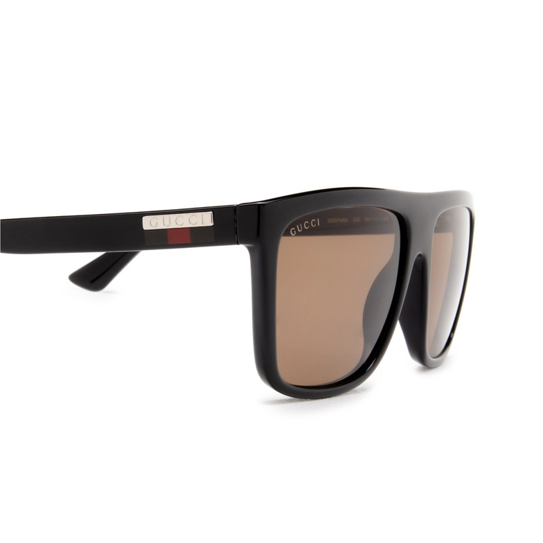 Gucci GG0748S Sunglasses 002 black - 3/4