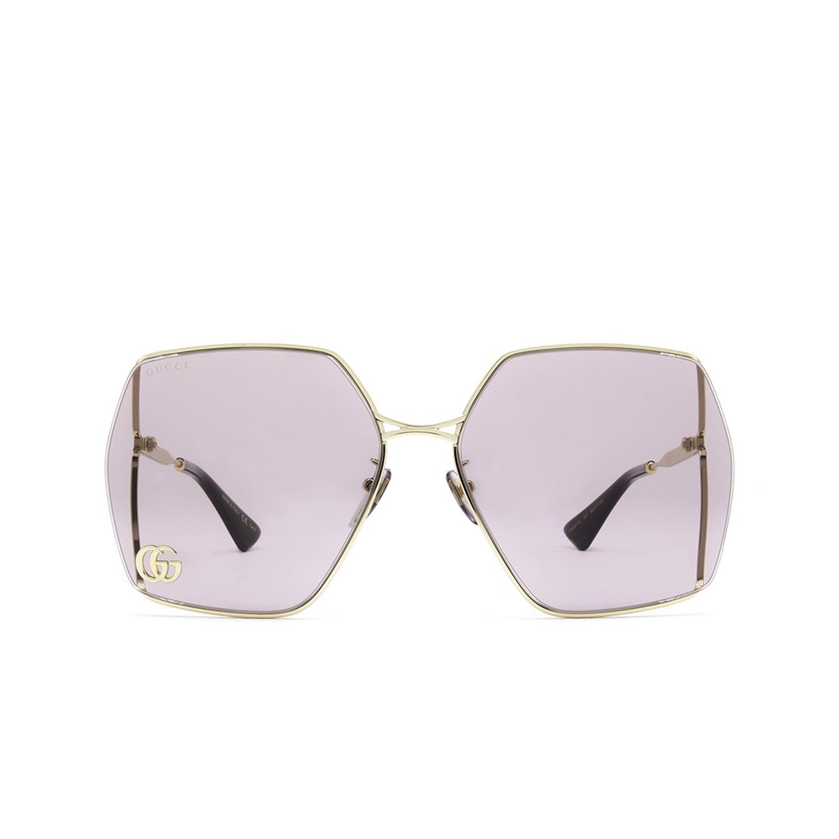 Gucci GG0817S Sunglasses 007 Gold - front view