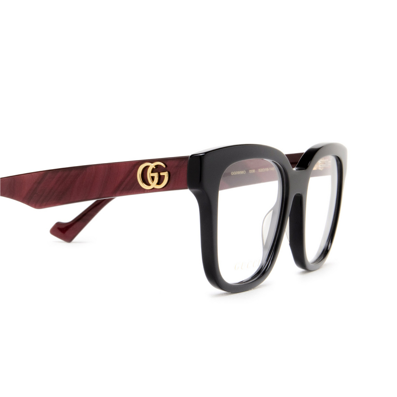 Gafas graduadas Gucci GG0958O 008 black - 3/4