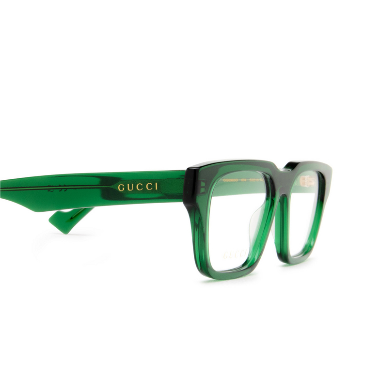 Occhiali da vista Gucci GG0963O 004 green - 3/4