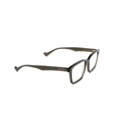 Gucci GG0964O Korrektionsbrillen 006 brown - Dreiviertelansicht