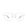 Gucci GG0973O Eyeglasses 002 silver - product thumbnail 1/5