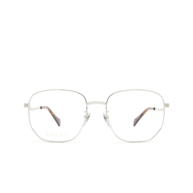 Gucci GG0973O Korrektionsbrillen 002 silver - Vorderansicht
