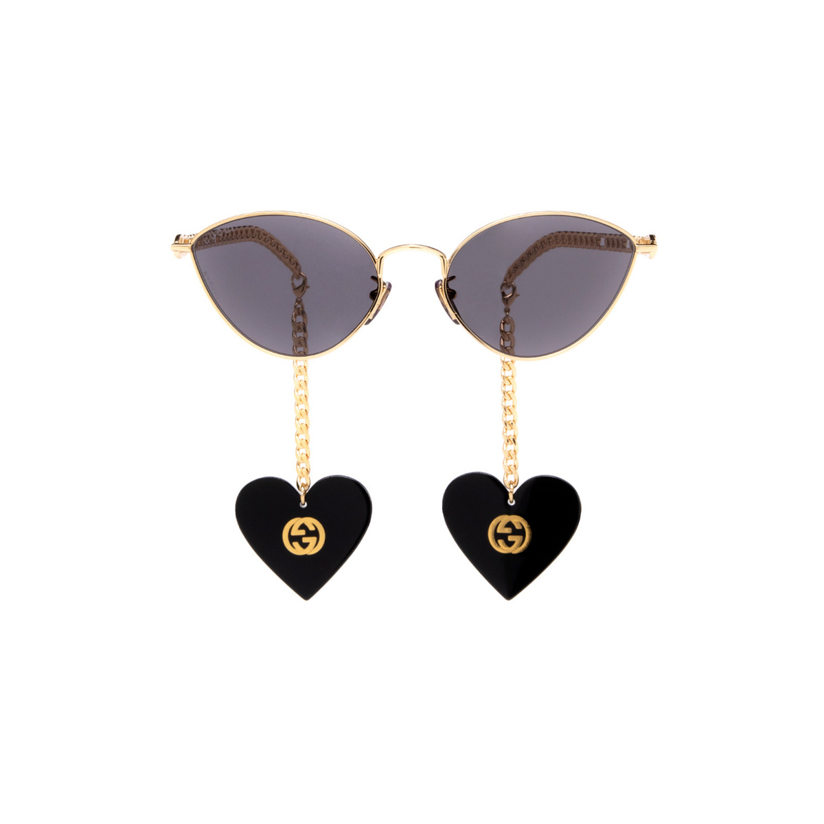Gucci GG0977S Sunglasses 001 Gold - front view