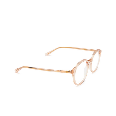 Gafas graduadas Gucci GG1004O 006 nude - Vista tres cuartos