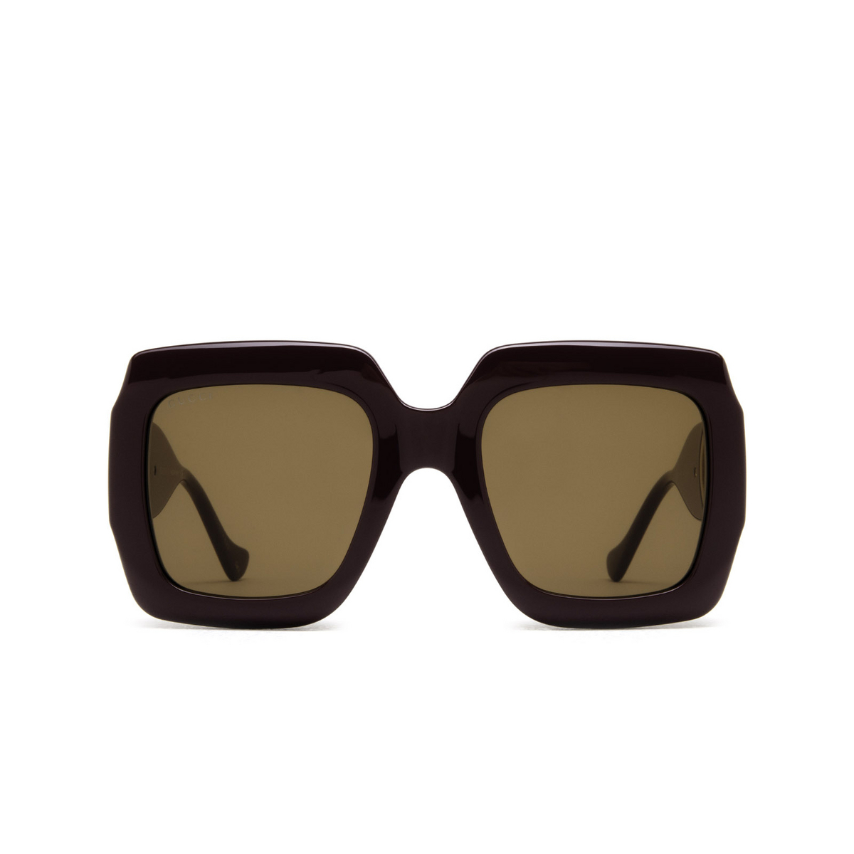 Gucci GG1022S Sunglasses 007 Brown - front view